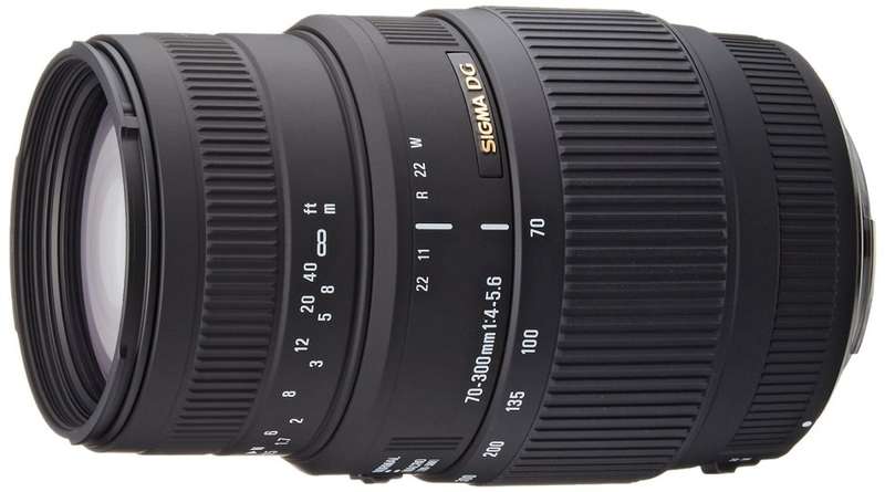 SIGMA DG 70-300mm Telephoto Zoom Lens for Canon DSLR Cameras