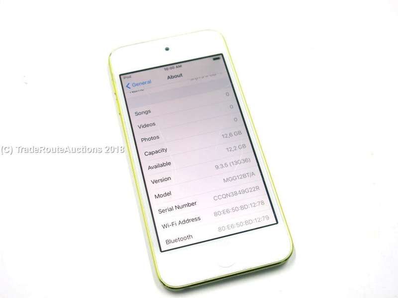 Apple iPod Touch | WHITE/GOLD | 16GB | 5th Generation | A1421 | MGG12BT/A | RETINA DISPLAY