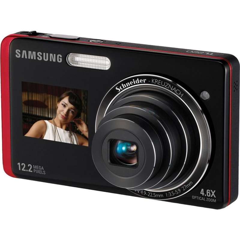 Samsung ST500 Digital Camera - Black/Red (12MP, 4.6x Optical Zoom) 3.0 inch LCD