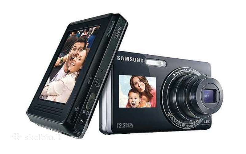 Samsung ST500 Digital Camera - Black/Silver (12MP, 4.6x Optical Zoom) 3.0 inch LCD