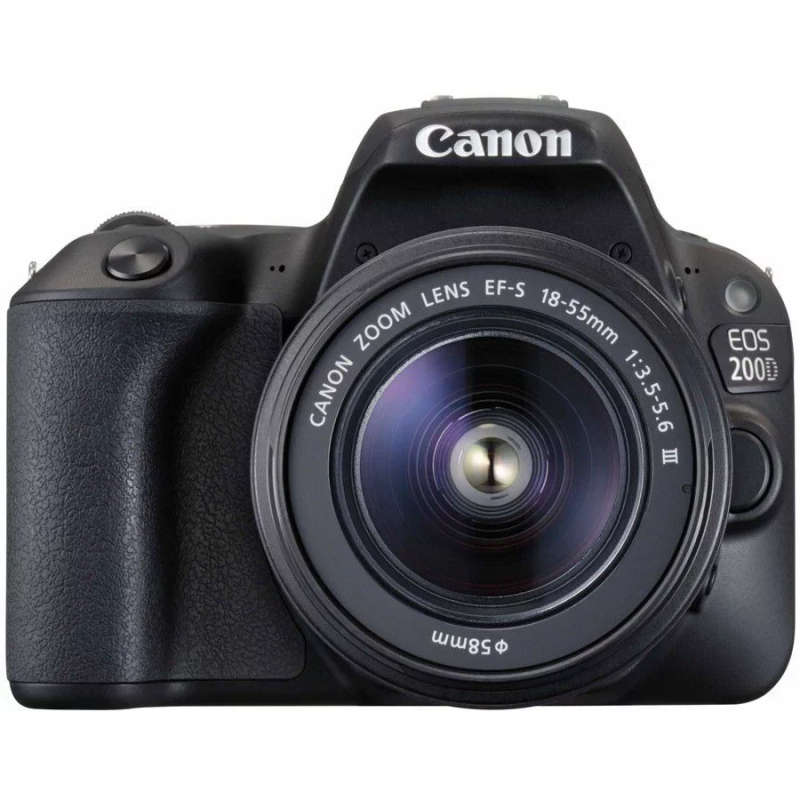 DEMO in box - Canon EOS 200D DSLR Camera - 24.2MP - DIGIC 7 - with Canon 18-55 III Lens kit