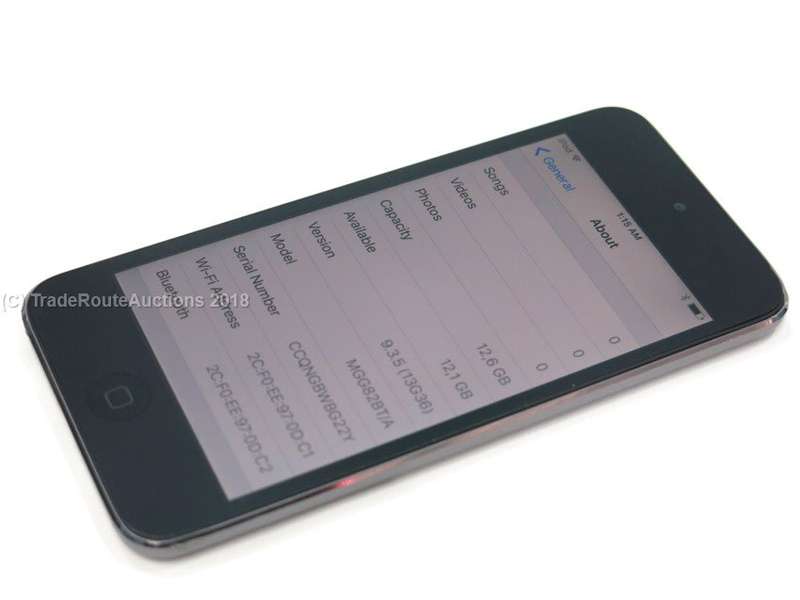 Apple iPod Touch | SPACE GREY | 16GB | 5th Generation | A1421 | MGG82BT/A | RETINA DISPLAY