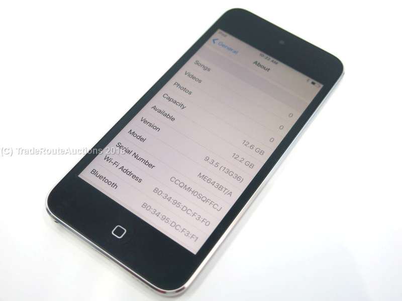 Apple iPod Touch | BLACK | 16GB | 5th Generation | A1509 | ME643BT/A | RETINA DISPLAY