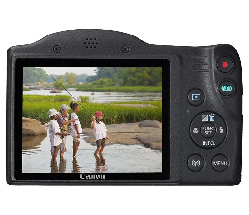 Canon PowerShot SX430 IS Built-in Wi-Fi / NFC Black Digital Camera 20.0MP 45X ZOOM