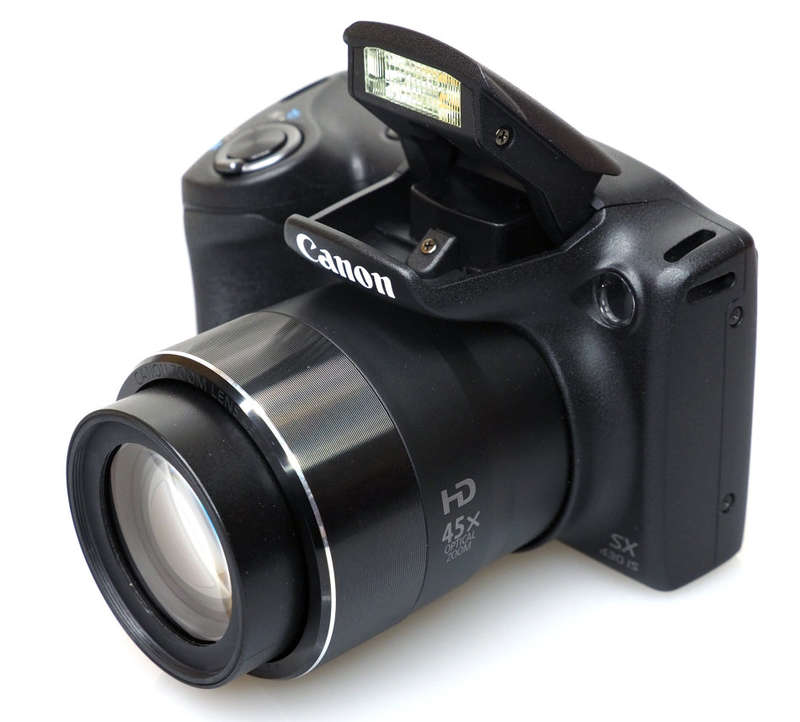 Canon PowerShot SX430 IS Built-in Wi-Fi / NFC Black Digital Camera 20.0MP 45X ZOOM
