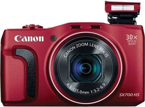 Canon PowerShot SX700 HS 16.1MP Digital Camera (White) - FULL HD 30X OPTICAL ZOOM - WiFi