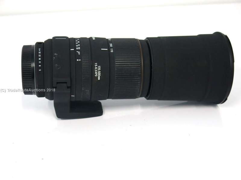 SIGMA 170-500mm AF APO F1:5-6.3 Telephoto Zoom Lens for  PENTAX DIGITAL CAMERAS - HUGE LENS