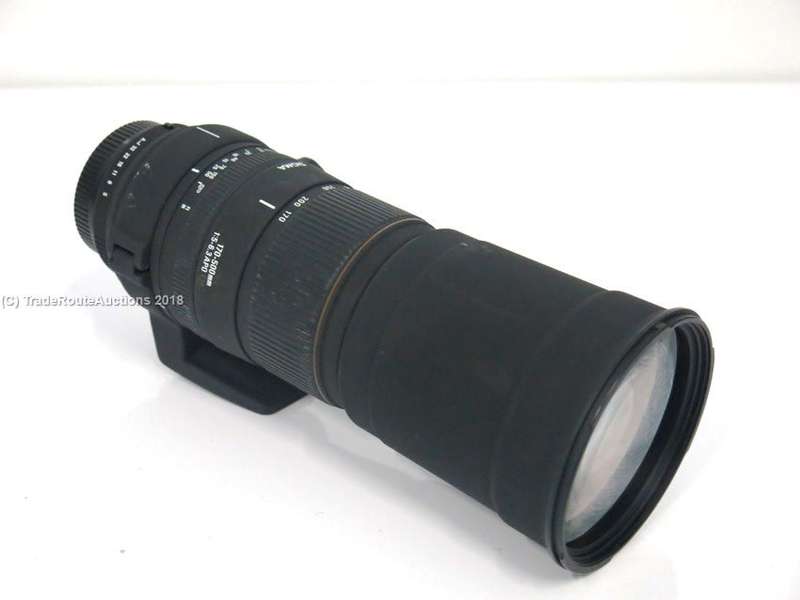 SIGMA 170-500mm AF APO F1:5-6.3 Telephoto Zoom Lens for  PENTAX DIGITAL CAMERAS - HUGE LENS