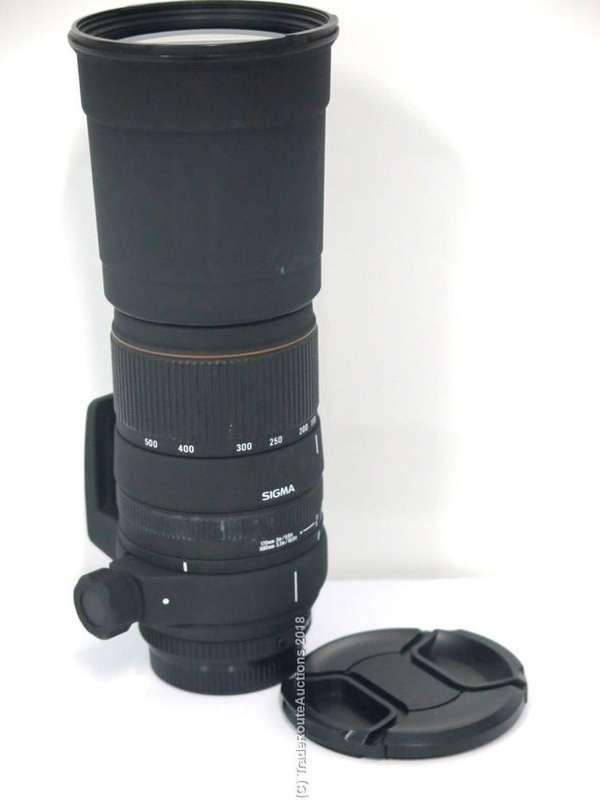 SIGMA 170-500mm AF APO F1:5-6.3 Telephoto Zoom Lens for  PENTAX DIGITAL CAMERAS - HUGE LENS
