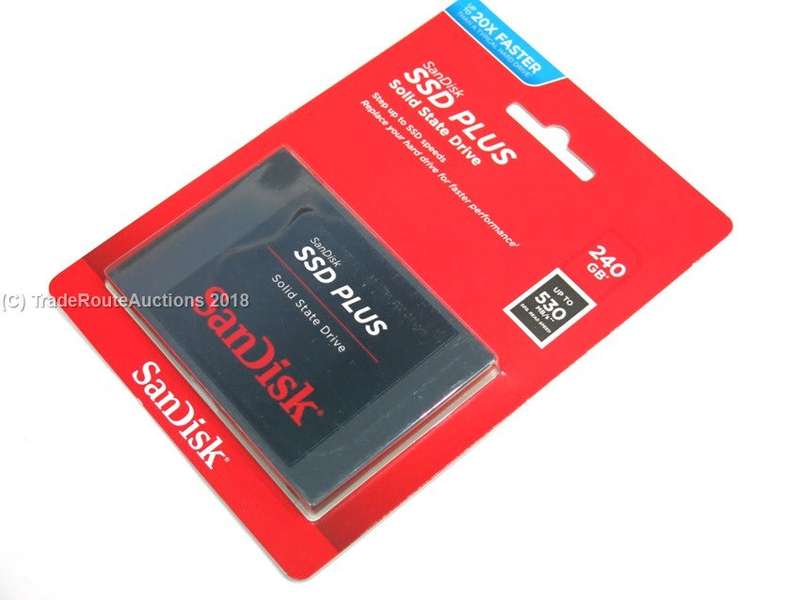 *** Super FAST ***SanDisk SSD PLUS 240GB Solid State Drive - Brand new Sealed Pack -  for Laptops