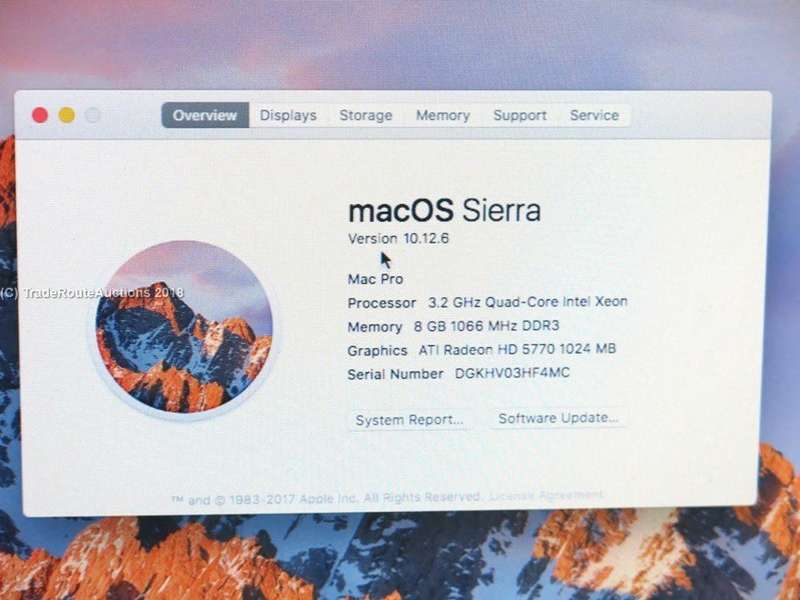 Apple MacPro Tower  | 3.2Ghz Quad-Core Intel Xeon | 8GB DDR3 RAM | 1TB HDD | *** MacPro ***