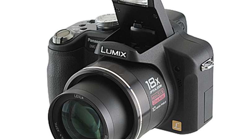 Panasonic Lumix DMC-FZ28 10MP Digital Camera 18x Wide Angle MEGA Zoom