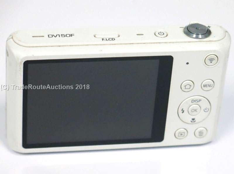 Samsung DV150F 16.2MP Smart WiFi Digital Camera with 5x Optical Zoom & 2.7" / 1.48" front LCD