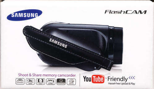 SAMSUNG SMX-F30BP SD/SDHC CARD DIGITAL VIDEO CAMERA CAMCORDER
