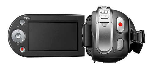 SAMSUNG SMX-F30BP SD/SDHC CARD DIGITAL VIDEO CAMERA CAMCORDER
