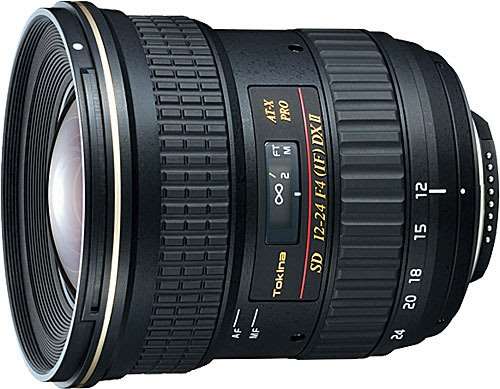 Tokina AT-X PRO SD 12-24mm F4 DX II Aspherical Super Wide Lens for Nikon DSLR Cameras