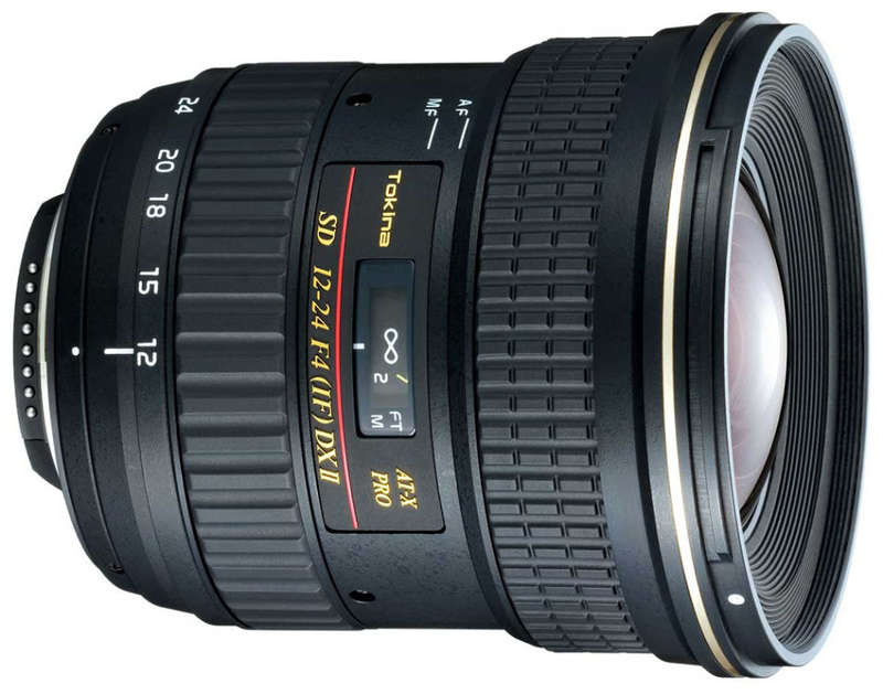 Tokina AT-X PRO SD 12-24mm F4 DX II Aspherical Super Wide Lens for Nikon DSLR Cameras