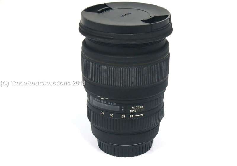 SIGMA 24-70mm 1:2.8 DG EX MACRO LENS FOR CANON DSLR CAMERAS
