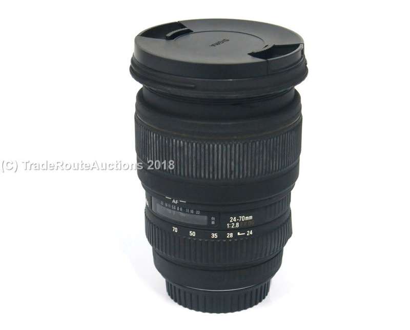 SIGMA 24-70mm 1:2.8 DG EX MACRO LENS FOR CANON DSLR CAMERAS
