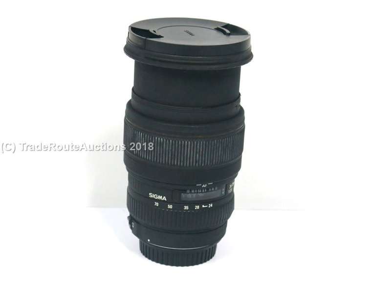 SIGMA 24-70mm 1:2.8 DG EX MACRO LENS FOR CANON DSLR CAMERAS