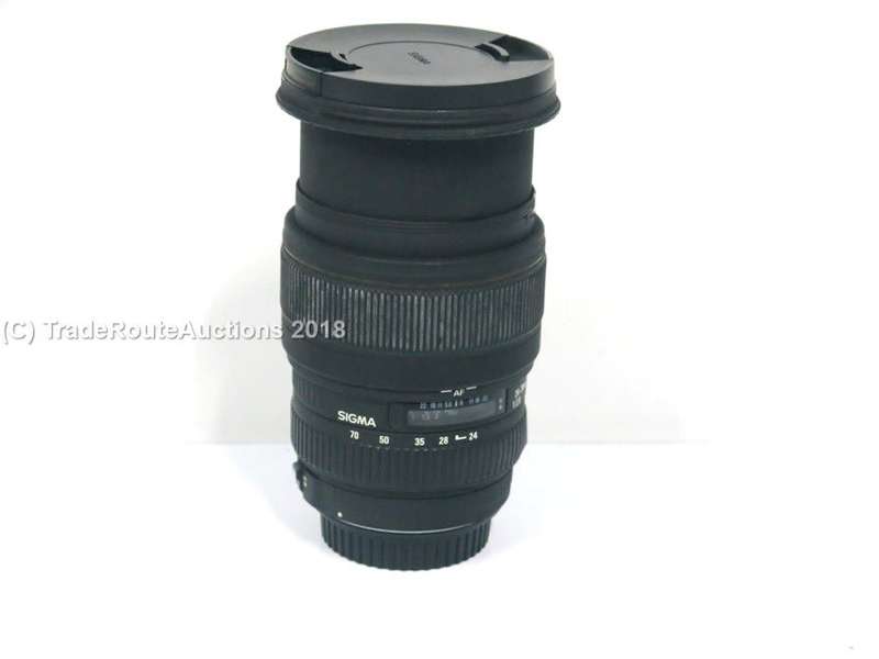 SIGMA 24-70mm 1:2.8 DG EX MACRO LENS FOR CANON DSLR CAMERAS