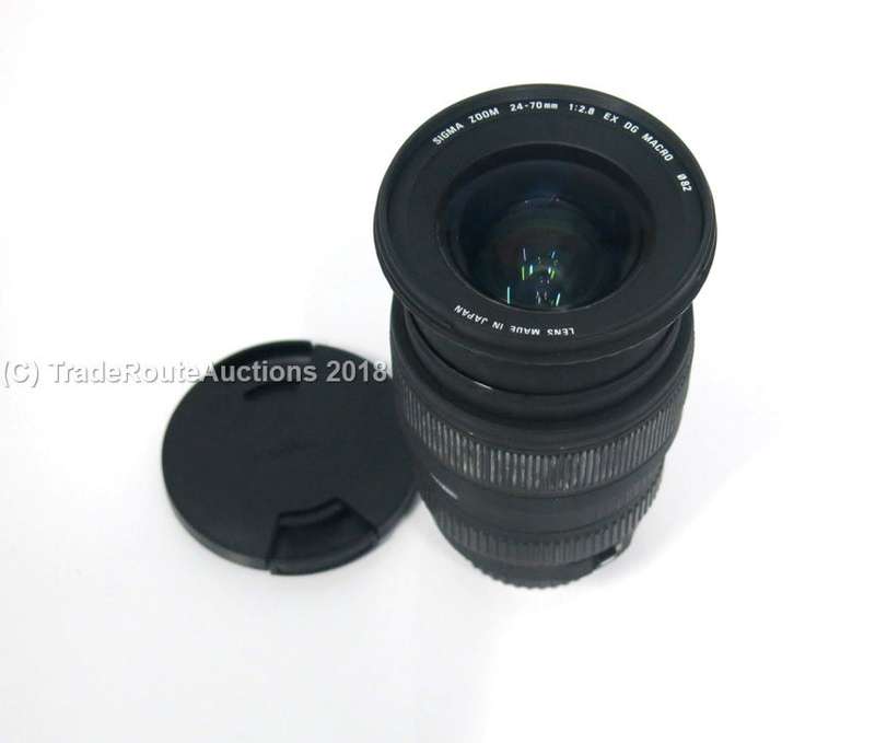 SIGMA 24-70mm 1:2.8 DG EX MACRO LENS FOR CANON DSLR CAMERAS