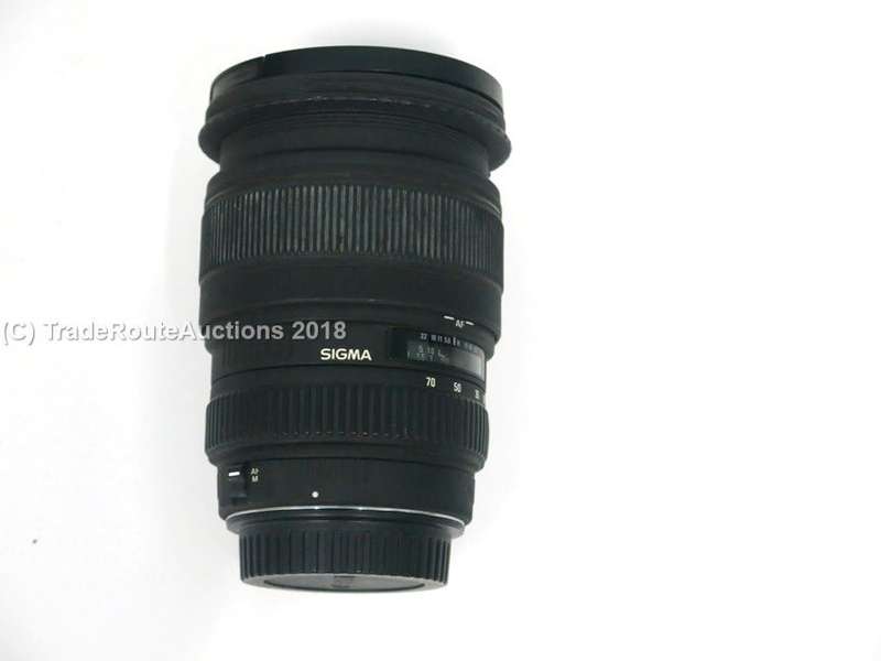 SIGMA 24-70mm 1:2.8 DG EX MACRO LENS FOR CANON DSLR CAMERAS