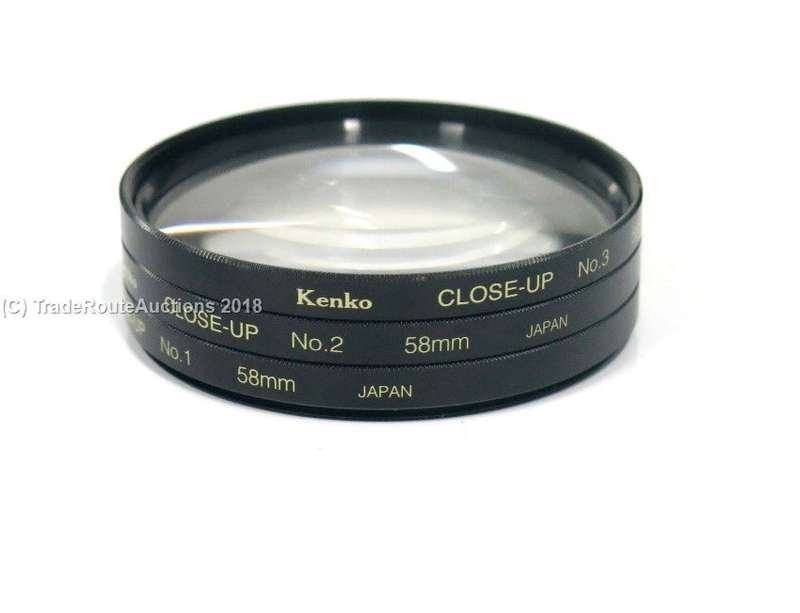 KENKO 3 Piece Digital Filter Kit 58mm in Pouch