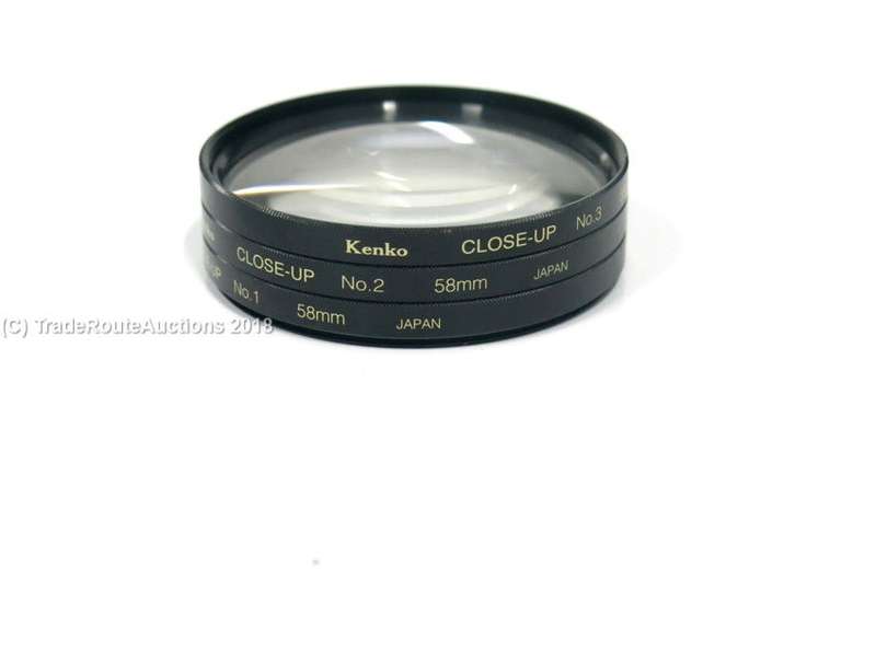 KENKO 3 Piece Digital Filter Kit 58mm in Pouch