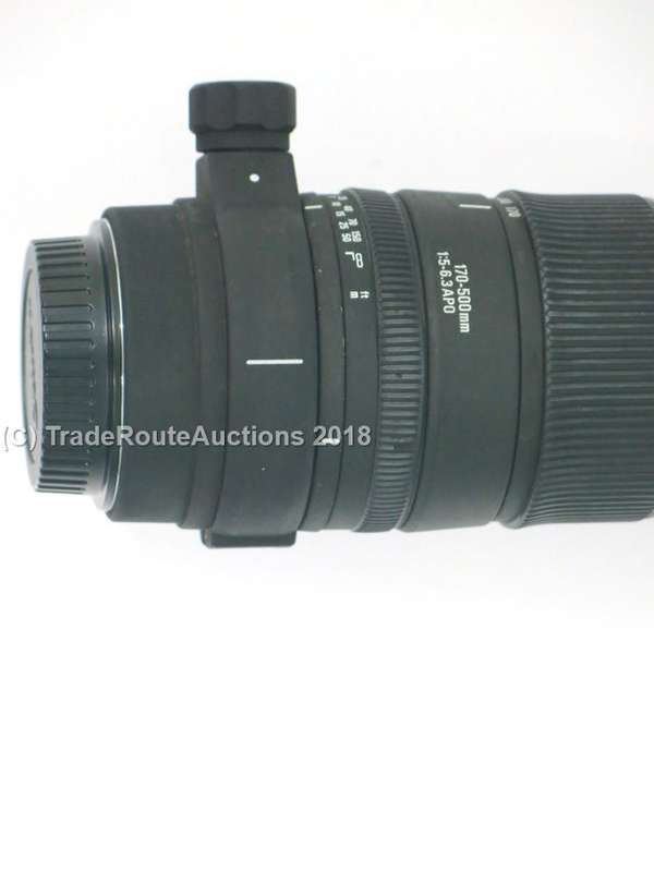 SIGMA 170-500mm F5-6.3 APO Aspherical Telephoto Zoom Lens for CANON - HUGE LENS
