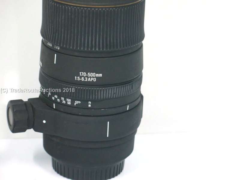 SIGMA 170-500mm F5-6.3 APO Aspherical Telephoto Zoom Lens for CANON - HUGE LENS