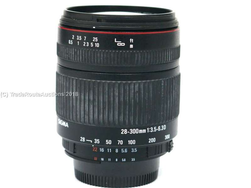 SIGMA 28-300mm F3.5-6.3 D LENS for NIKON Cameras