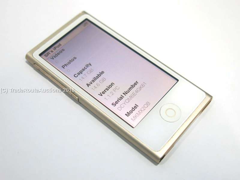 APPLE 16GB IPOD NANO - GOLD (7TH GENERATION, 2015 MODEL) | MKMX2QB