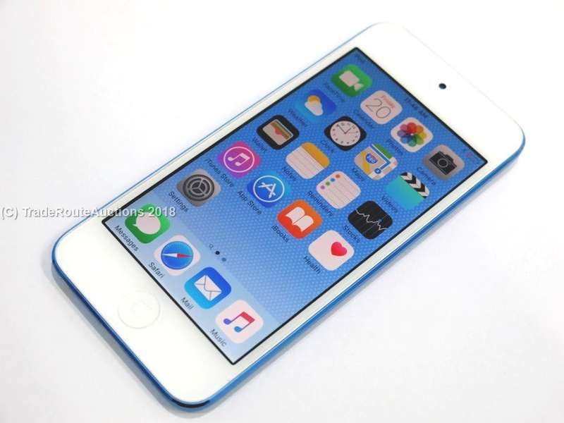 APPLE iPod Touch MKH22BT/A | 16GB |  A1574 | 6TH GEN | Blue - Engraved in back