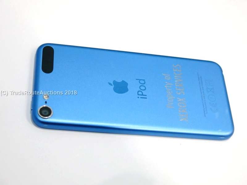 APPLE iPod Touch MKH22BT/A | 16GB |  A1574 | 6TH GEN | Blue - Engraved in back