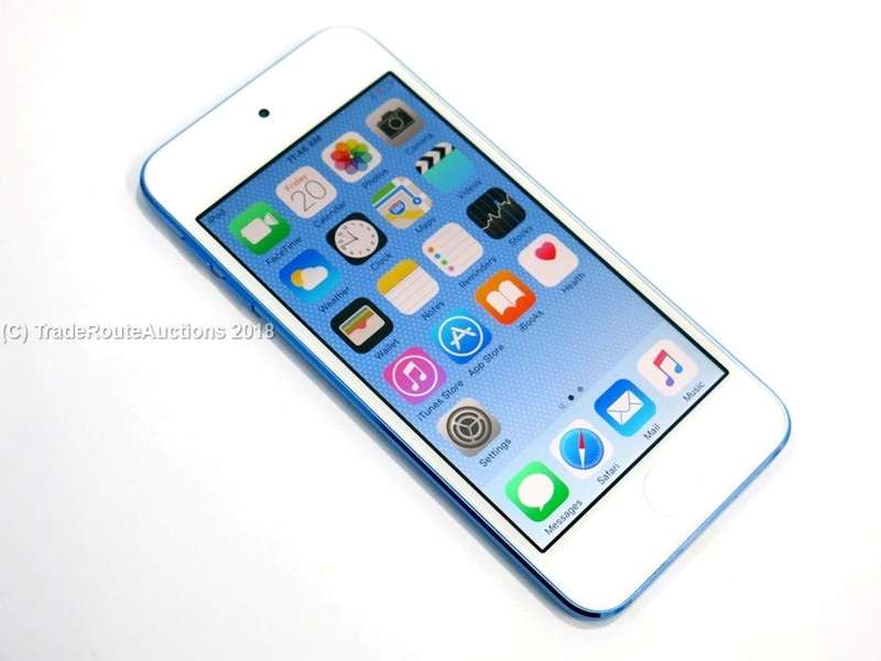 APPLE iPod Touch MKH22BT/A | 16GB |  A1574 | 6TH GEN | Blue - Engraved in back