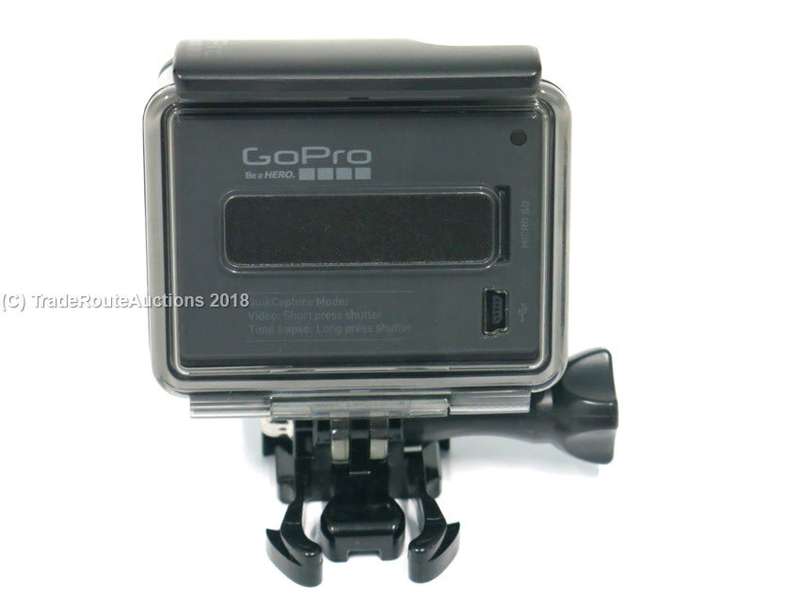 GoPro Hero CHDHA-301 5 MP Waterproof Camera - Comes with case and stand