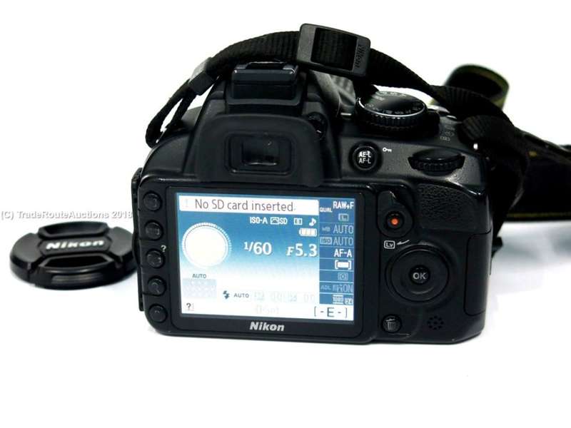 NIKON D3100 DSLR CAMERA BODY | 14.2 megapixels | 18-55mm | 55-200mm lens | TWIN VR LENS DSLR KIT