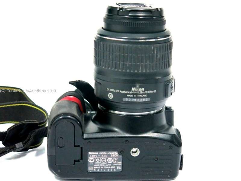 NIKON D3100 DSLR CAMERA BODY | 14.2 megapixels | 18-55mm | 55-200mm lens | TWIN VR LENS DSLR KIT