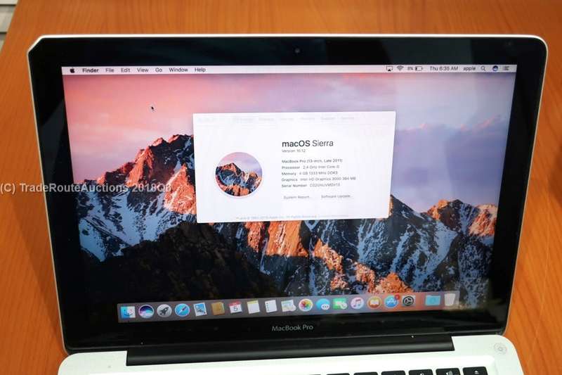 MacBook Pro 13.3-inch | Core i5 2.4GHz | 4GB DDR3 RAM | 500GB HDD | INTEL HD GRAPHICS