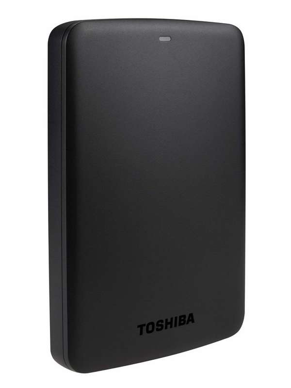 Toshiba Canvio Basics 500GB Portable External Hard Drive 2.5 Inch USB 3.0 - Black - HDTB305EK3AA