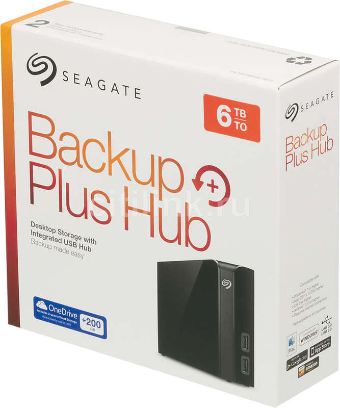 SEAGATE 6 TB Backup Plus Desktop Hard Drive Hub -  6TB DEMO