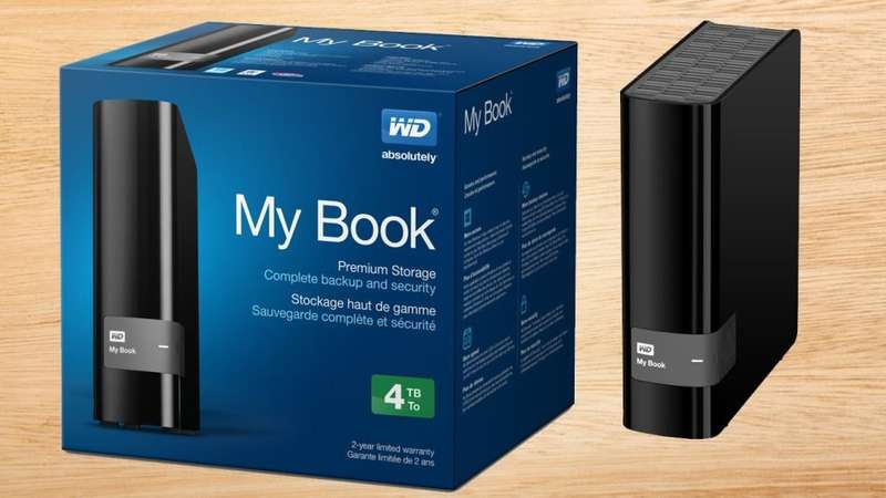 Western Digital My Book Desktop External Hard Drive (USB 3.0) (4TB) (Black) WD 4TB HDD