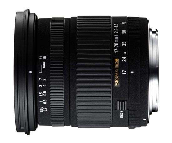 SIGMA DC 17-70mm 1:2.8-4.5 LENS for CANON DIGITAL SLR CAMERAS
