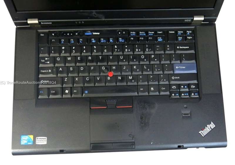 LENOVO THINKPAD LAPTOP W510 | 15.6inch  | CORE i7 Q720 CPU 1.6GHz | 14GB RAM | 80GB HDD - PLZ READ