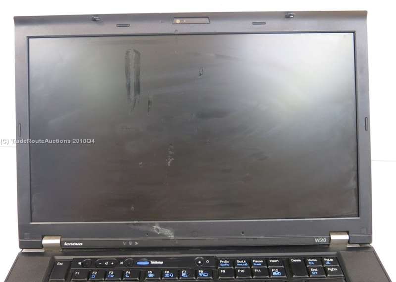 LENOVO THINKPAD LAPTOP W510 | 15.6inch  | CORE i7 Q720 CPU 1.6GHz | 14GB RAM | 80GB HDD - PLZ READ
