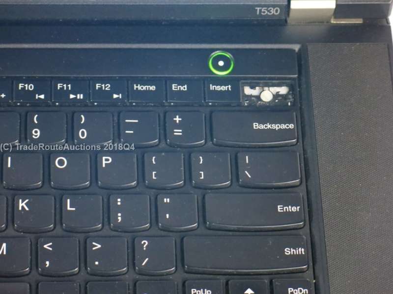 LENOVO THINKPAD T530 | CORE i7 3520M 2.9GHz  | 8GB RAM | 500GB HDD | 15.6" LAPTOP - 1 KEY LOOSE