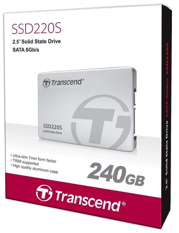 Transcend SSD220S 240GB SSD - Brand new Sealed Box