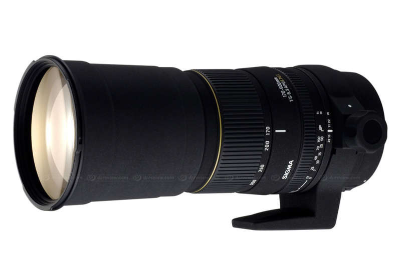 SIGMA 170-500mm F5-6.3 APO DG Telephoto Zoom Lens- HUGE LENS [SONY]