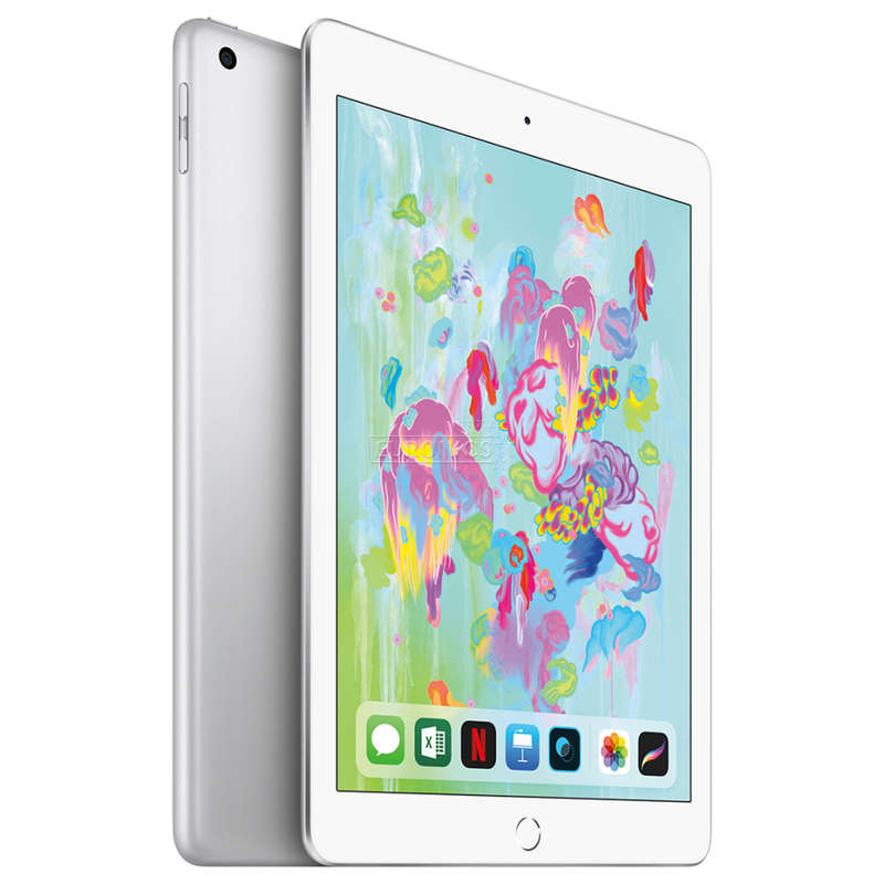 Apple iPad 6th Gen 2018 | MR6P2HC/A | WiFi + Cellular | 32GB | Silver/White | A1954 | RETINA IPad6